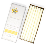 12" Ivory Beeswax Tapers