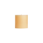 3x3" Ivory Pillar Candle Unscented
