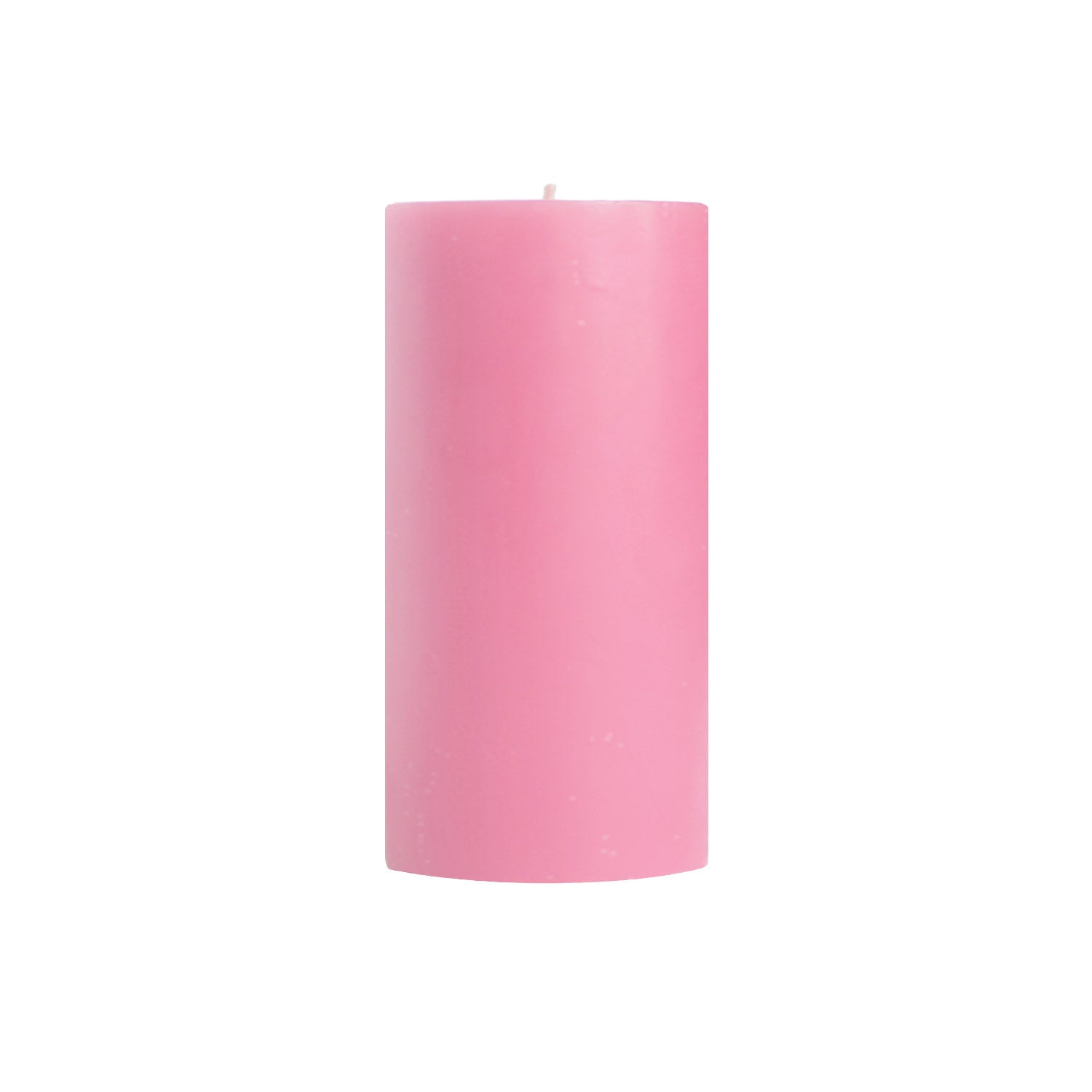 3x6" Dusty Rose Unscented Pillar Candle