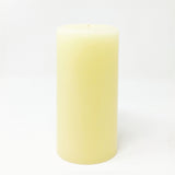 3x6" French Vanilla Scented Pillar Candle