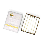 6" Dripless Taper Candles - Unscented Stark White - Mole Hollow Candles