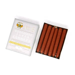 6" Dripless Taper Candles - Unscented Pumpkin - Mole Hollow Candles