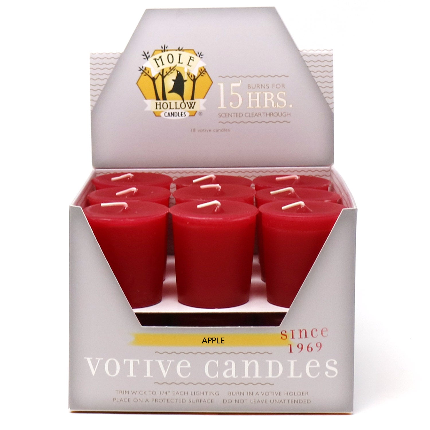 Apple Votive Candles Spice Candles Mole Hollow Candles