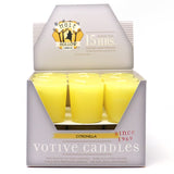 Citronella Votive Candles - Citronella Scented Candle - Mole Hollow Candles