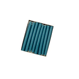 4.5" Colonial Blue Tiny Taper Candles - Mole Hollow Candles