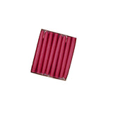 4.5" Colonial Pink Tiny Taper Candles - Mole Hollow Candles