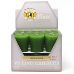 Crème de Menthe scented votives, box of 18