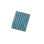 4.5" Dusty Blue Tiny Taper Candles - Mole Hollow Candles