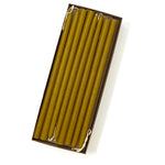 10" Harvest Gold  Tiny Taper Candles - Mole Hollow Candles