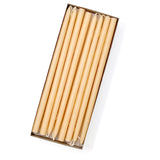 10" Ivory Tiny Taper Candles - Mole Hollow Candles
