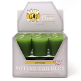 Kiwi Mango scented votives, box of 18