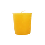 Lemon scented votive candle