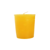 Lemon scented votive candle