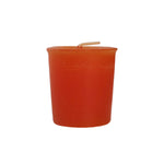 Orange spice scented votive candles