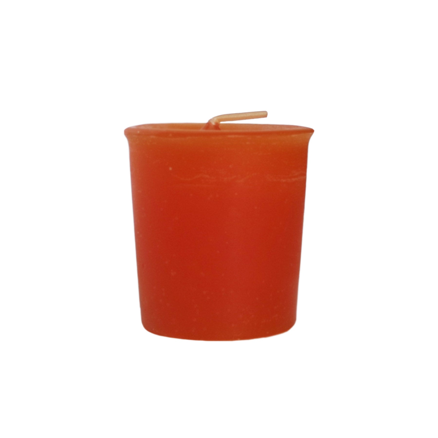 Orange spice scented votive candles
