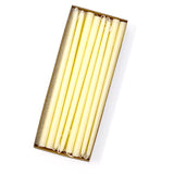10" Parchment Tiny Taper Candles - Mole Hollow Candles
