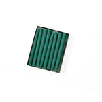 4.5" Sea Green Tiny Taper Candles - Mole Hollow Candles