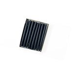4.5" Solid Black Tiny Taper Candles - Mole Hollow Candles