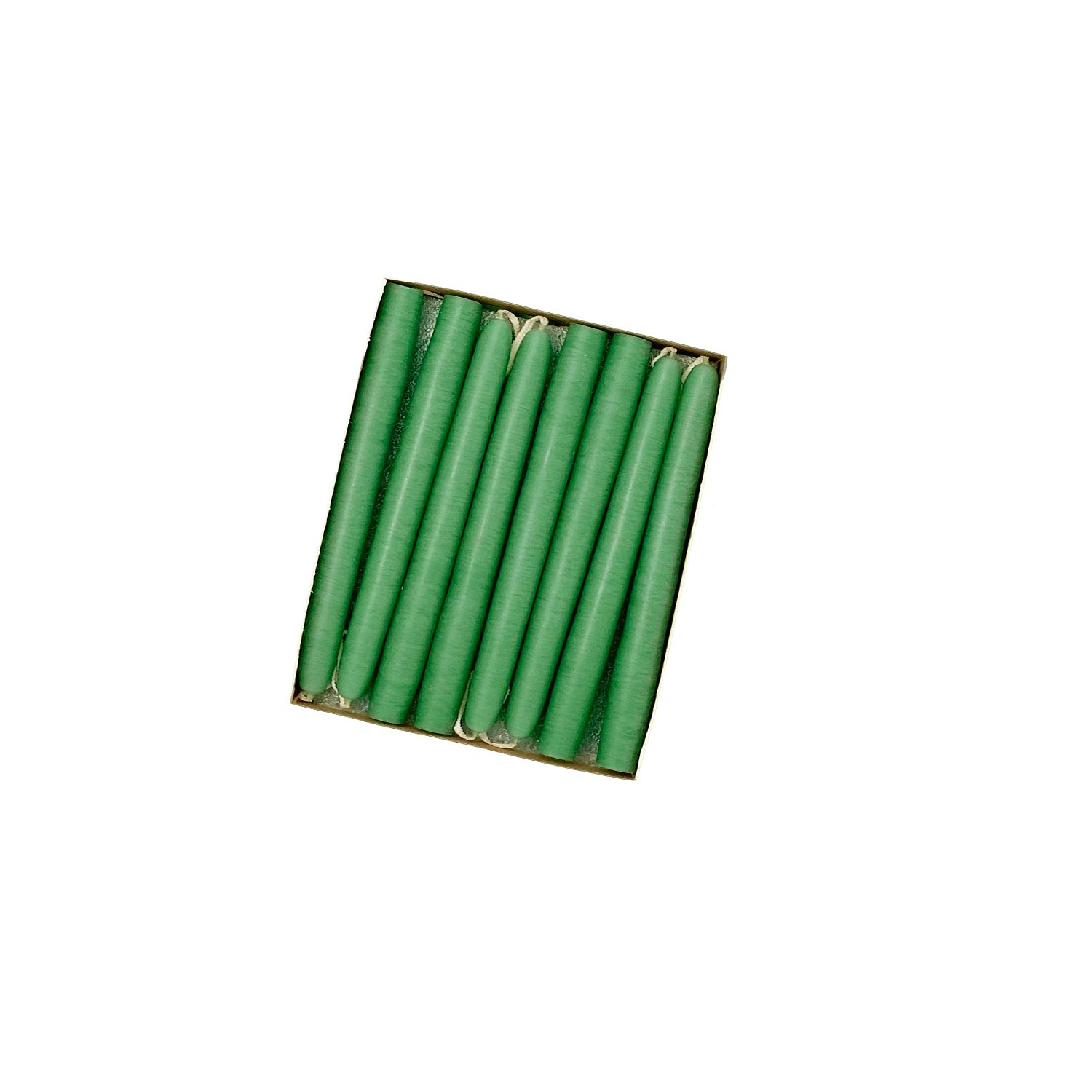 4.5" Spearmint Green Tiny Taper Candles - Mole Hollow Candles