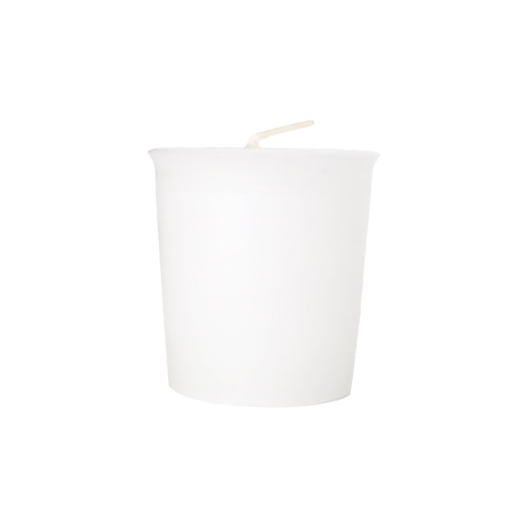 Unscented White Votive Candle - Votive Candles Unscented - Mole Hollow Candles