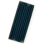 10" Williamsburg Blue Tiny Taper Candles - Mole Hollow Candles