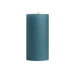 3x6" Colonial Blue Unscented Pillar Candle