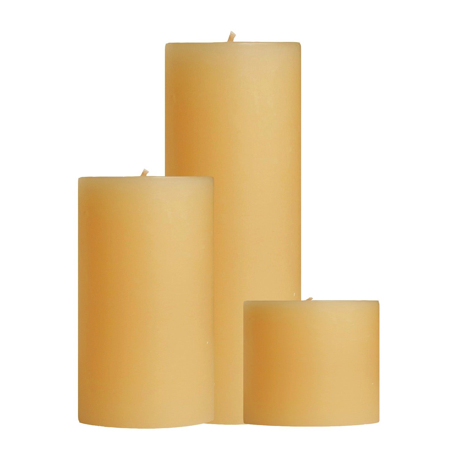 Patchouli Scented Pillar Candles - Patchouli Candles - Mole Hollow Candles