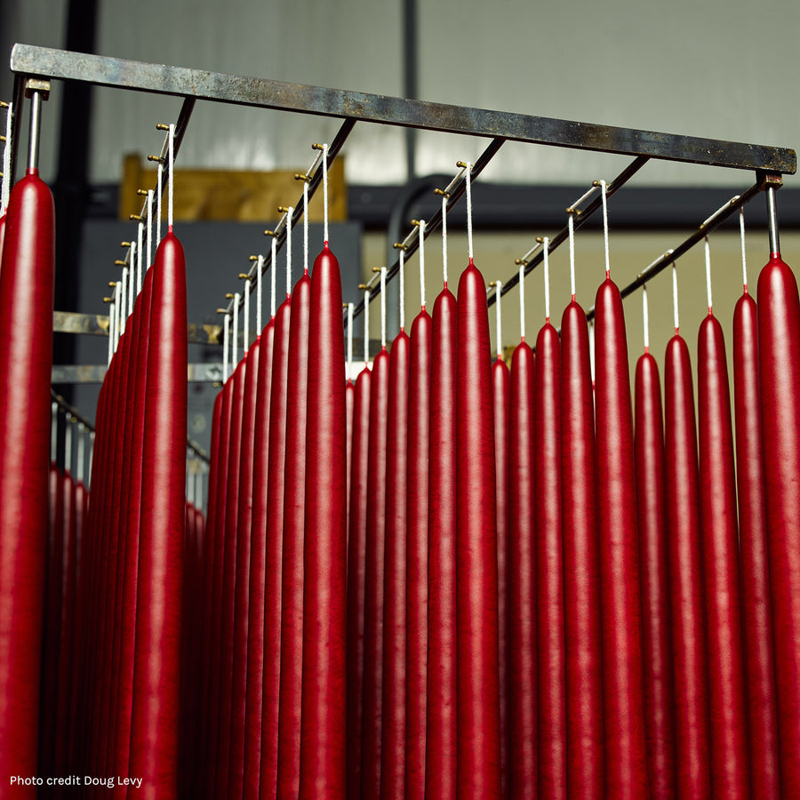 8 Inch Unscented Taper Candles Dripless Taper Candles Mole Hollow