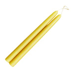 Single Pair Beeswax Taper Candles - Beeswax Candle Gift - Mole Hollow Candles