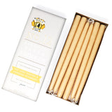 12" Dripless Taper Candles - Ivory Unscented - Mole Hollow Candles