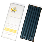 12" Dripless Taper Candles - Williamsburg Blue Unscented - Mole Hollow Candles
