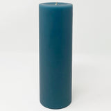 3x9" Colonial Blue Pillar Candle