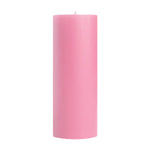 3x9" Tea Rose Scented Pillar Candle