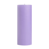 3x9" Lavender Scented Pillar Candles