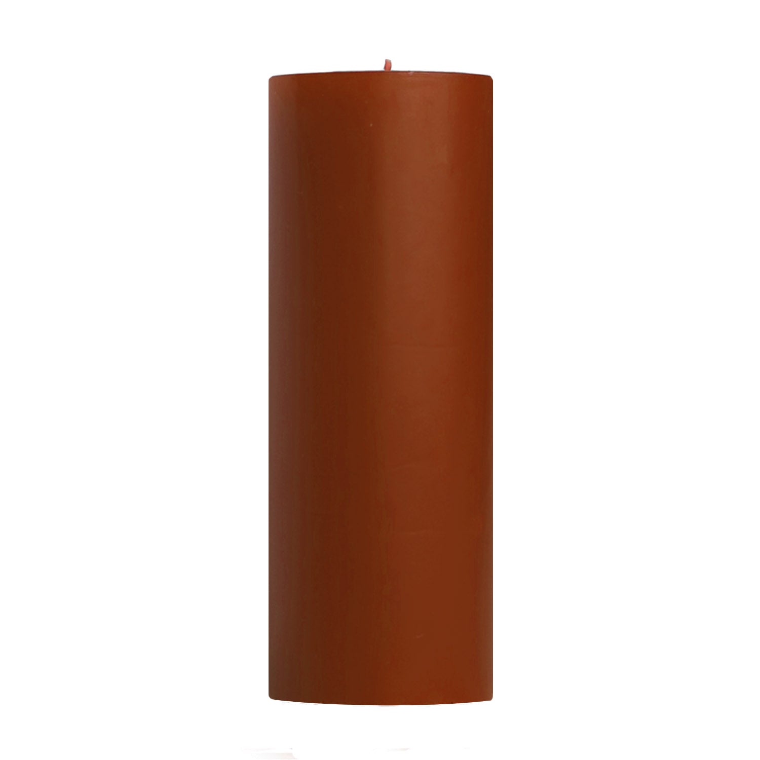 3x9" Pumpkin Unscented Pillar Candle