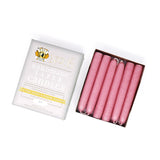 6" Dripless Taper Candles - Unscented Dusty Rose - Mole Hollow Candles