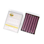 6" Dripless Taper Candles - Unscented Mauve - Mole Hollow Candles