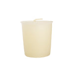 Almond scented votive candle