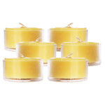 Natural Beeswax Tea Light Candles - Beeswax Candle - Mole Hollow Candles