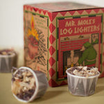 Mr. Mole's Log Lighters Recycled Fire Starters - Mole Hollow Candles
