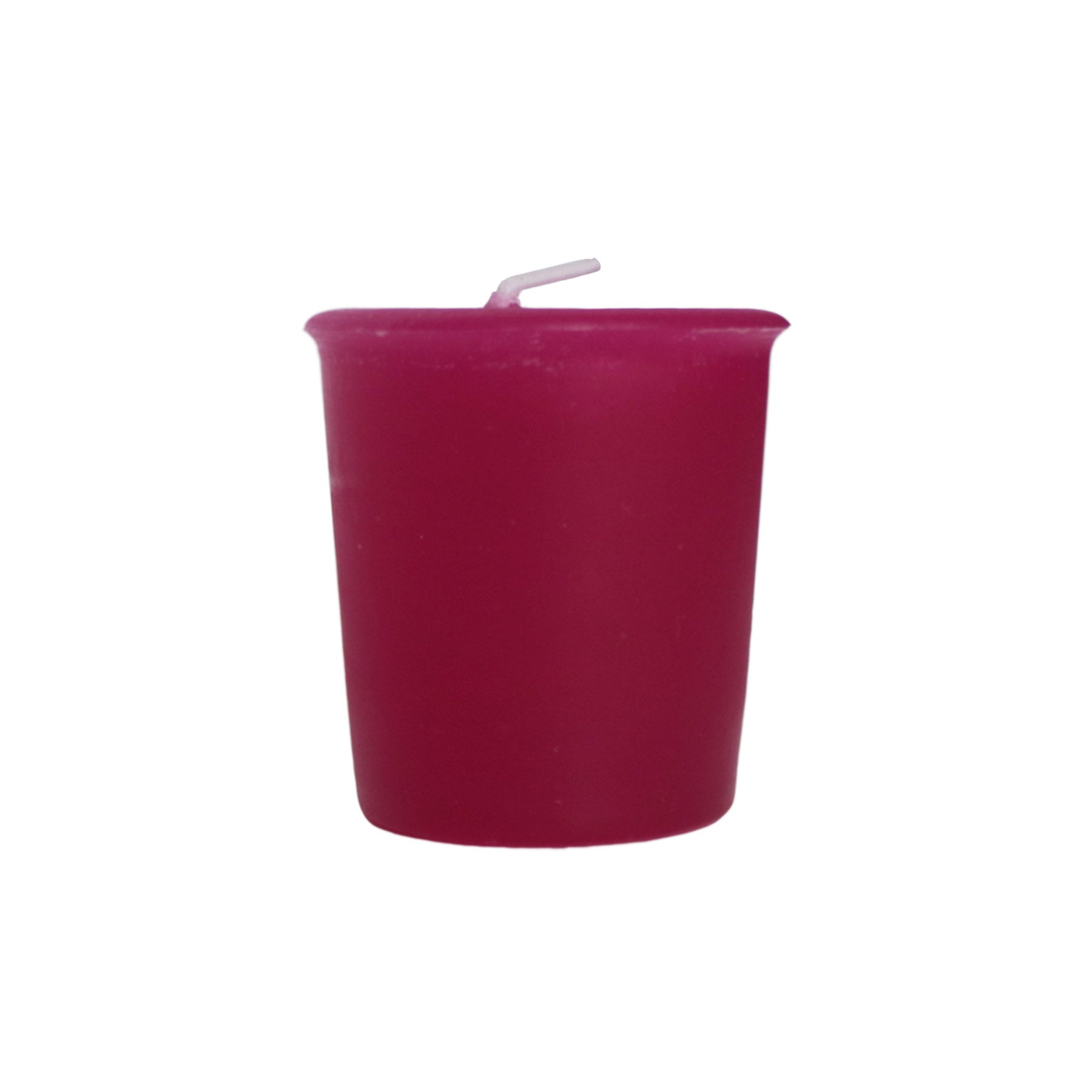 Raspberry votive candle